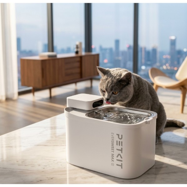 Фото - Смарт-поїлка для тварин PETKIT Eversweet MAX 2 White (P4116 UVC)
